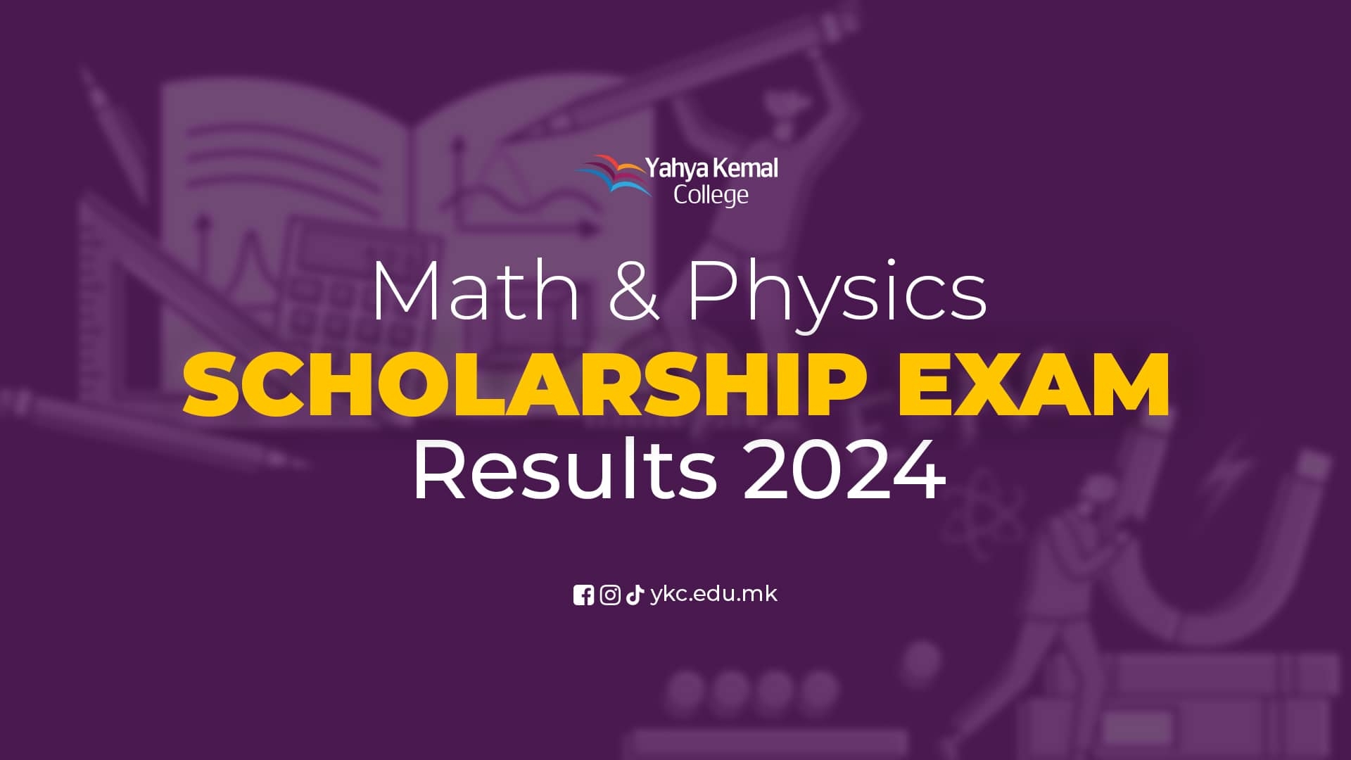 Math &amp; Physics Scholarship Exam Results 2024